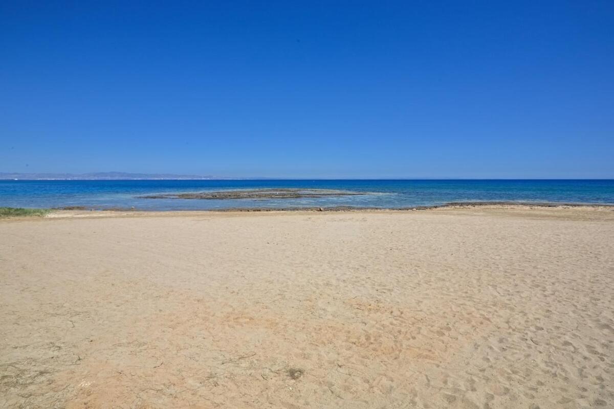Seaview Luxury Villa Jacuzzi & Pool! 2 Min Beach Protaras Exterior photo